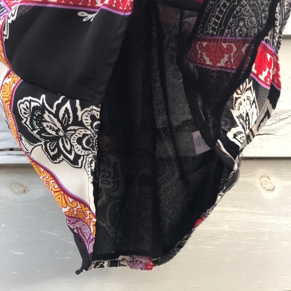 [Apt 9] Faux Button Down Racerback Tank - Picture 6 of 8